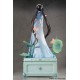 Estatua Ling-Er de The Legend of Sword and Fairy en tonos celestes