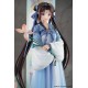 Estatua Ling-Er de The Legend of Sword and Fairy en tonos celestes