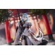 Estatua Gyoso Uchikake de PVC 25 cm con katana
