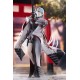 Estatua Gyoso Uchikake de PVC 25 cm con katana