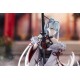 Estatua Gyoso Uchikake de PVC 25 cm con katana