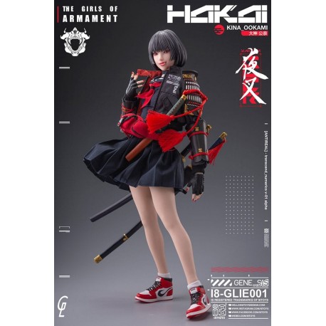 Figura de Kina Ookami 28 cm con accesorios i8Toys