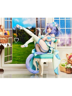 Nekopara Estatua PVC 1/7 Cinnamon en silla