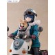 Estatua de Rin Shima en scooter de Laid Back Camp