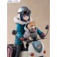 Estatua de Rin Shima en scooter de Laid Back Camp