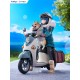 Estatua de Rin Shima en scooter de Laid Back Camp