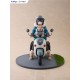 Estatua de Rin Shima en scooter de Laid Back Camp