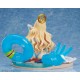 Statue d'Emile Bertin d'Azur Lane en maillot de bain bleu