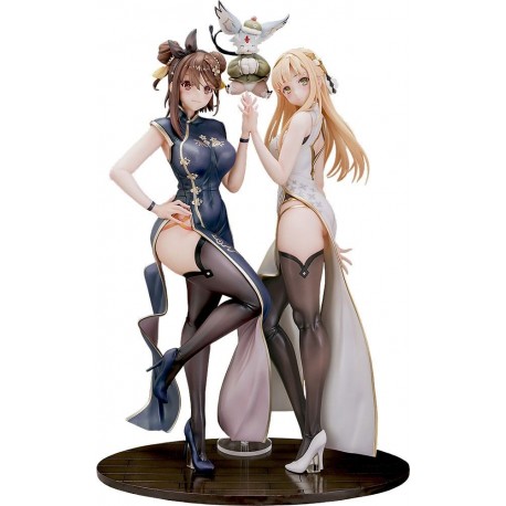 Statue Atelier Ryza 2 Ryza et Klaudia en robes chinoises