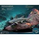 Estatua Mosasaurus Wonders of the Wild de resina 42 cm