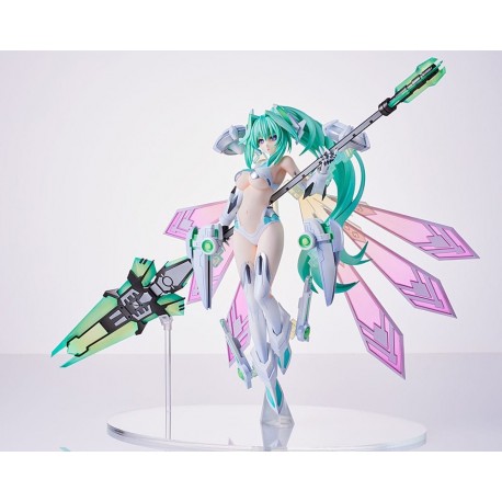 Estatua Green Heart de Hyperdimension Neptunia en PVC