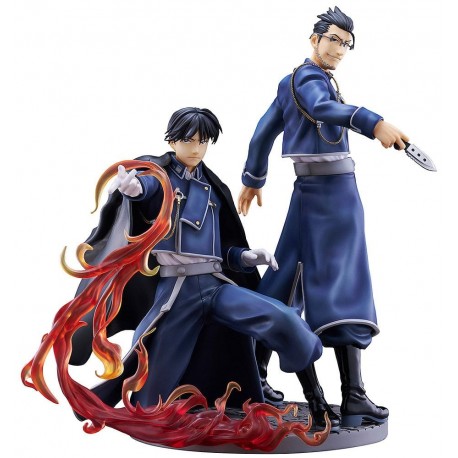 Statue en PVC de Roy Mustang et Maes Hughes