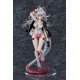 Estatua PVC Tatsuzaki Ryou con detalles en blanco y rojo