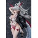 Estatua PVC Tatsuzaki Ryou con detalles en blanco y rojo