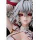 Estatua PVC Tatsuzaki Ryou con detalles en blanco y rojo