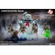 Estatuas de Ghostbusters Peter Venkmann y Winston Zeddemore