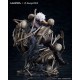 Estatua Satoru Gojo Jujutsu Kaisen con esqueletos en PVC