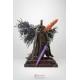 Estatua de Pontiff Sulyvahn de Dark Souls con luz en poliresina