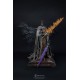 Estátua de Pontiff Sulyvahn de Dark Souls com luz em polirresina