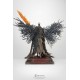 Estátua de Pontiff Sulyvahn de Dark Souls com luz em polirresina