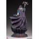 Estátua Skeletor de 63 cm com bastão e espada