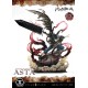 Estátua de Asta de Black Clover com espada e efeitos mágicos