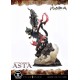 Estátua de Asta de Black Clover com espada e efeitos mágicos