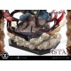 Estátua de Asta de Black Clover com espada e efeitos mágicos