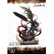Estátua de Asta de Black Clover com espada e efeitos mágicos