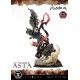 Estátua de Asta de Black Clover com espada e efeitos mágicos