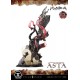 Estátua de Asta de Black Clover com espada e efeitos mágicos