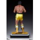 Statue de Rocky III à l'échelle 1/3 avec vêtements en tissu