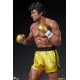 Statue de Rocky III à l'échelle 1/3 avec vêtements en tissu