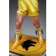 Statue de Rocky III à l'échelle 1/3 avec vêtements en tissu