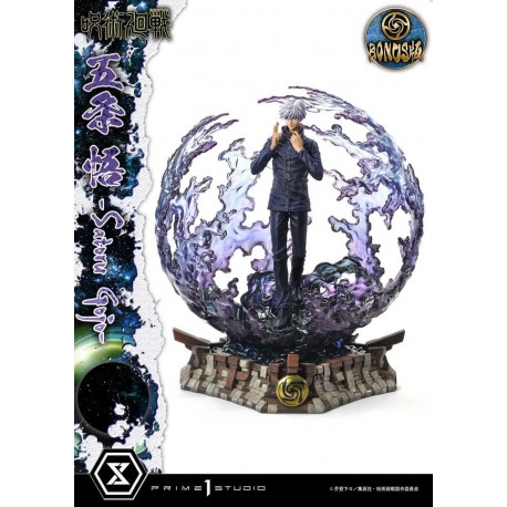 Estátua de Satoru Gojo de Jujutsu Kaisen por Prime 1 Studio