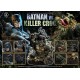 Estátua de Batman versus Killer Croc de 71 cm