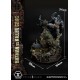 Estátua de Batman versus Killer Croc de 71 cm