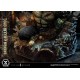 Estátua de Batman versus Killer Croc de 71 cm