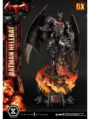 Estátua Batman Hellbat Deluxe edição limitada de 76 cm