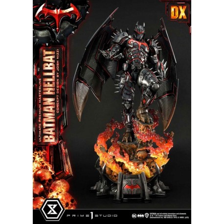 Estátua Batman Hellbat Deluxe edição limitada de 76 cm