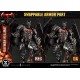 Estátua Batman Hellbat Deluxe edição limitada de 76 cm