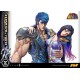 Estátua Fist of the North Star Kenshiro e Yuria 71 cm.