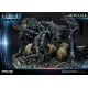 Estátua de Queen Alien em diorama de batalha da Prime 1 Studio
