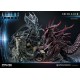 Estátua de Queen Alien em diorama de batalha da Prime 1 Studio