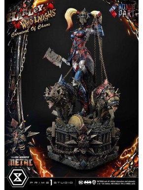 Estatua de Harley Quinn Who Laughs de Dark Nights Metal