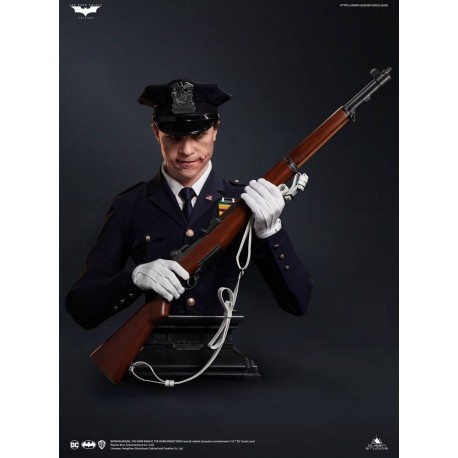Buste de Joker en uniforme de police