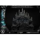 Statue Batman Tactical Throne avec base Batcave et éclairage LED