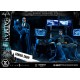 Statue Batman Tactical Throne avec base Batcave et éclairage LED