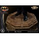 Estatua Batman 1/3 Batman 1989 sobre base gótica