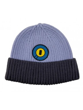 Bluish-gray and dark gray Rico Brawl Stars beanie